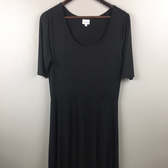 LuLaRoe Dresses & Skirts - LuLaRoe Solid Plus Maxi Floor Length Dress Stretch